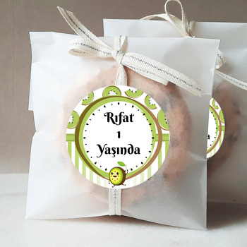 Kivi Temalı Parti Sticker