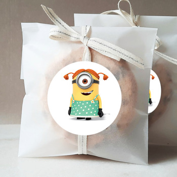 Kızlar İçin Minion Temalı Sticker