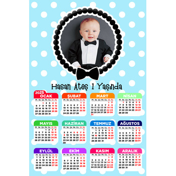 Küçük Adam Temalı Takvim