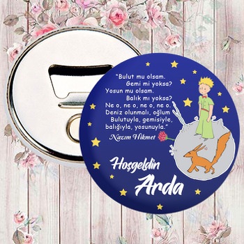 Küçük Prens ile Nazım Hikmet Şiir Temalı Magnet Açacak
