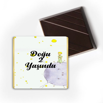 Küçük Prens Klasik Temalı Çikolata Sargısı