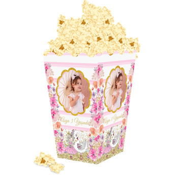 Kuğu ve Prenses Temalı Popcorn Kutusu