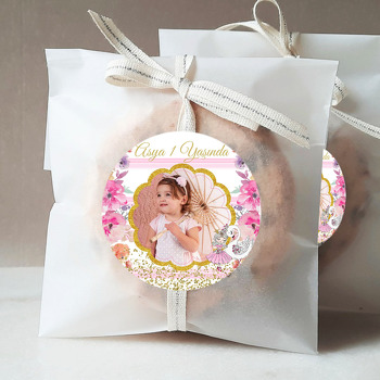 Kuğu ve Prenses Temalı Sticker