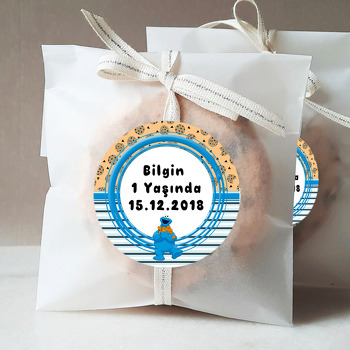 Kurabiye Canavarları 2  Temalı Sticker