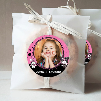 Kuromi Temalı Sticker