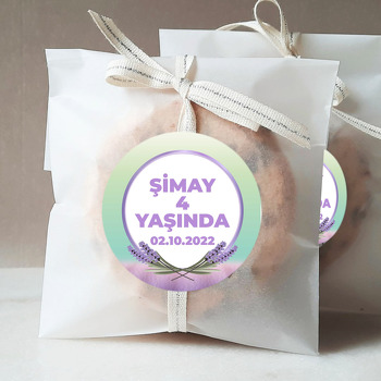 Lavanta Diyarı Temalı Sticker