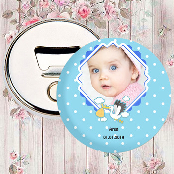 Leylek 2 Temalı Hoşgeldin Bebek Magnet Açacak