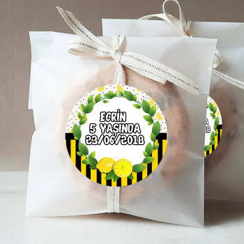 Limon 2 Temalı Sticker