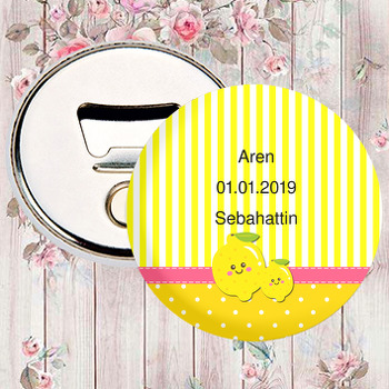 Limon Temalı Magnet Açacak