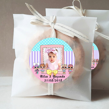Lol Sürpriz Bebek  Temalı Resimli Sticker