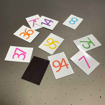Magnet Mıknatıslı Rakamlar