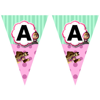 Maşa ile Koca Temalı Parti Banner