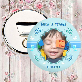 Mavi Kelebek ile Çerçeve Temalı Magnet Açacak