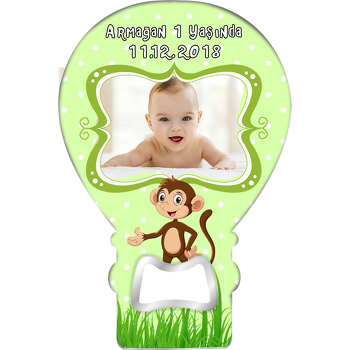 Maymun Temalı Balon Magnet Açacak