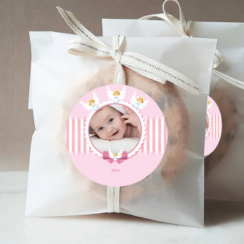 Melek 2 Temalı Fotoğraflı Sticker