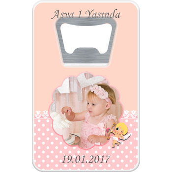 Melek Temalı Dikdörtgen Magnet Açacak