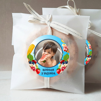 Meyveli Şekerlemeler Temalı Sticker