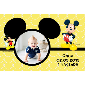 Mickey Mouse Temalı Magnet