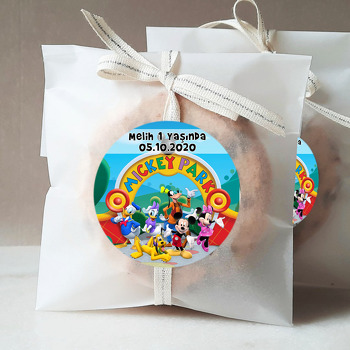 Mickey Mouse Temalı Sticker 