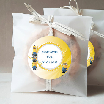 Minion 2  Temalı Sticker
