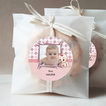 Miniş Bebek Temalı Hoşgeldin Bebek Sticker