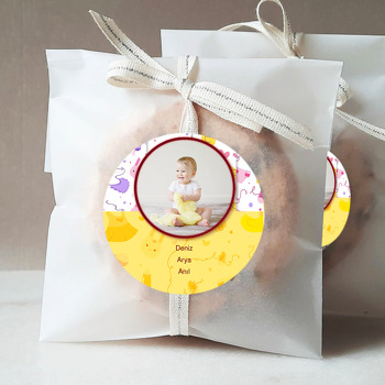Miniş Eşyalar Temalı Bebek Sticker