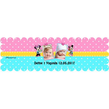 Minne Mouse 2 Temalı Peçete Sargısı