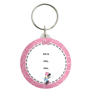 Minnie Mouse Temalı Anahtarlık