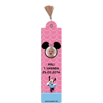 Minnie Mouse Temalı Kitap Ayracı