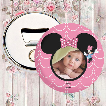 Minnie Mouse Temalı  Magnet Açacak