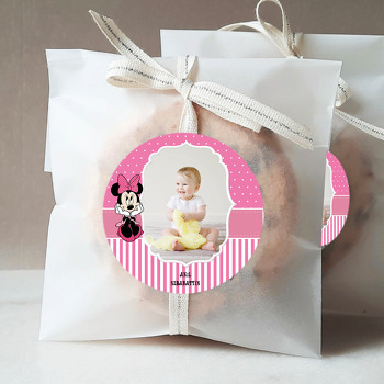 Minnie Mouse Temalı Resimli Sticker