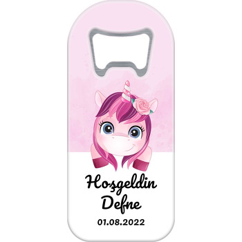 Mürdüm Yeleli Unicorn Temalı Uzun Magnet Açacak