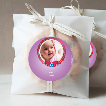 Nazar Boncuk 13 Temalı  Bebek Sticker