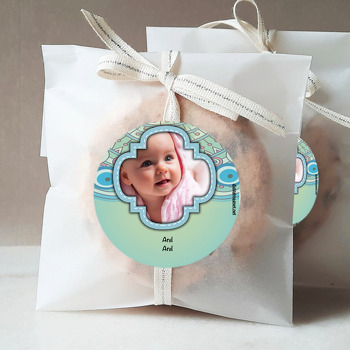 Nazar Boncuk 15 Temalı  Bebek Sticker