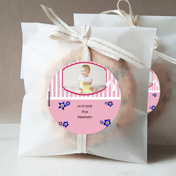 Nazar Boncuk 3 Temalı Bebek Sticker