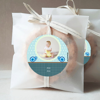 Nazar boncuk 5 Temalı Bebek Sticker