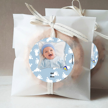 Nazar boncuk 8 Temalı Bebek Sticker