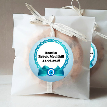 Nazar Boncuk Temalı Sticker