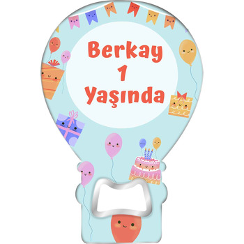 Neşeli Hediye Paketi ile Balon Temalı Balon Magnet Açacak