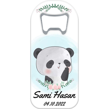 Neşeli Panda ile Mavi Fon Temalı Uzun Magnet Açacak