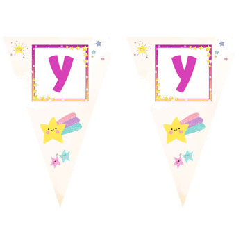 Neşeli Yıldız Temalı Parti Banner