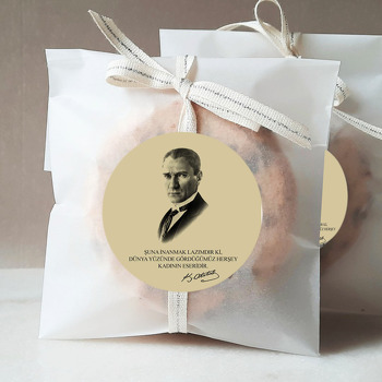 Nostalji Atatürk Temalı Sticker