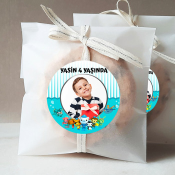 Octonauts Temalı Sticker