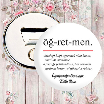 Öğretmenler Günü ile Kelime Anlamı Temalı Magnet Açacak