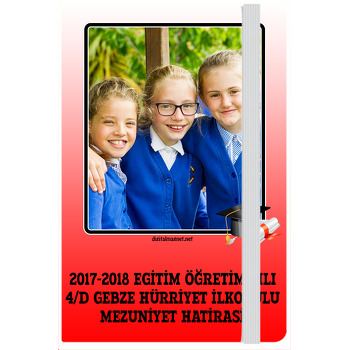 Okul Temalı Kişiye Anı Özel Defter