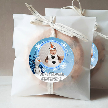 Olaf Frozen Temalı Resimli Sticker