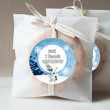 Olaf Frozen Temalı Sticker