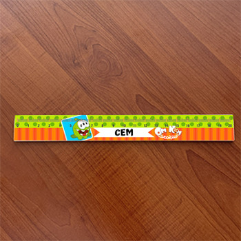 Om Nom Temalı Hediyelik Cetvel