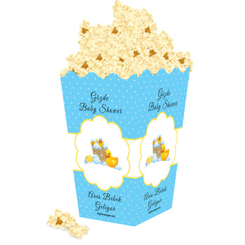 Ördek Temalı Popcorn Kutusu