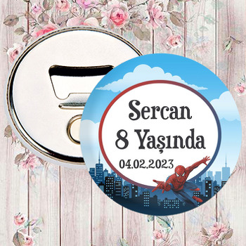 Örümcek Adam Temalı Magnet Açacak